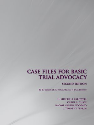 cover image of Case Files for Basic Trial Advocacy